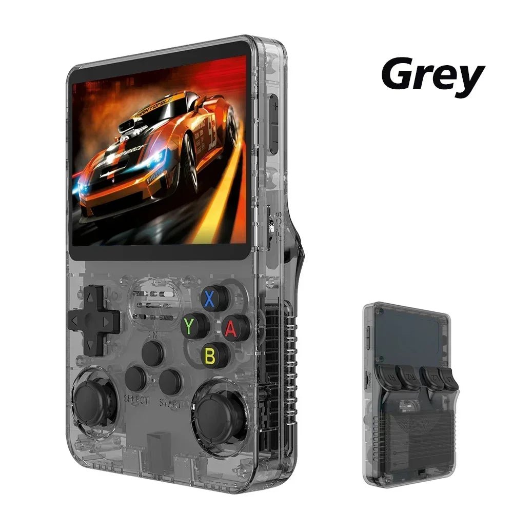 Console de jeu vidéo,Open Source R36S™, système Linux, écran IPS 3.5 pouces, lecteur vidéo de poche portable, jeux 64 Go 128G, rétro déterminer - Magasin Generale