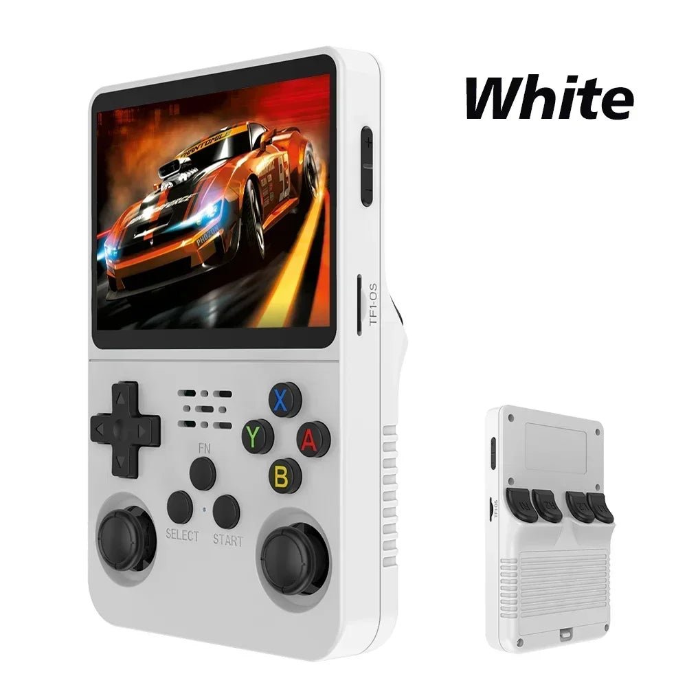 Console de jeu vidéo,Open Source R36S™, système Linux, écran IPS 3.5 pouces, lecteur vidéo de poche portable, jeux 64 Go 128G, rétro déterminer - Magasin Generale