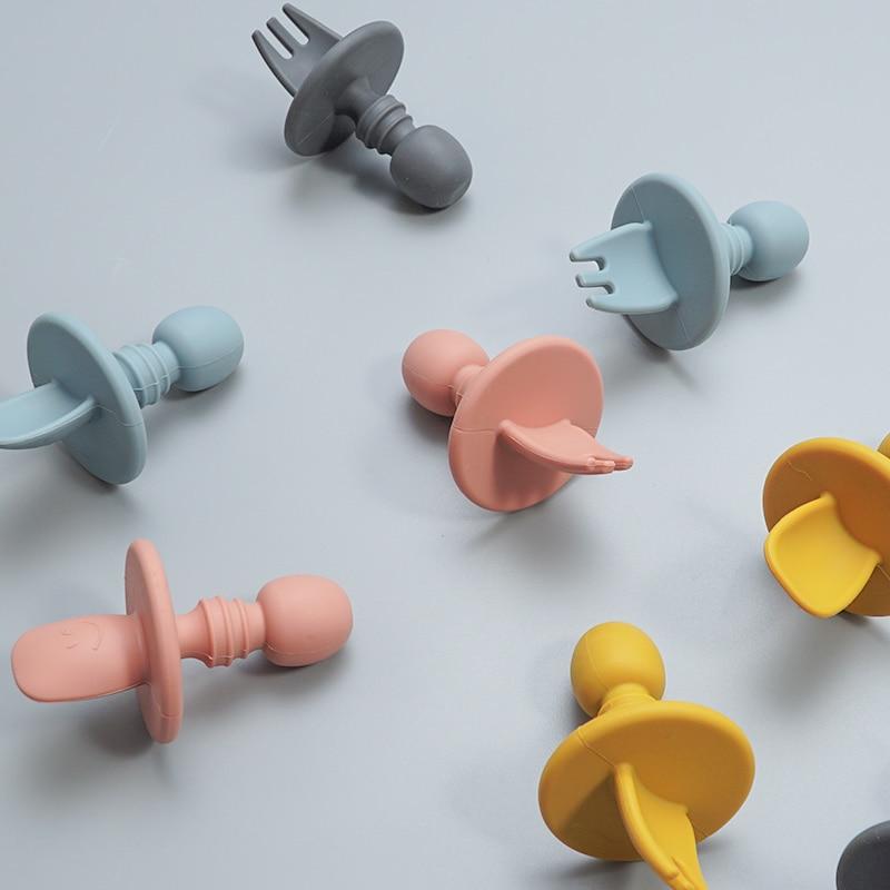 CuttieSpoon™ | Cuillère et fourchette pour bébé | Maman - Magasin Generale