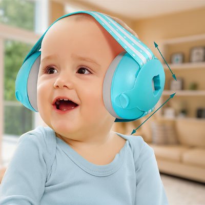 Casque anti bruit bébé | SleepSoft™|UltraConfort