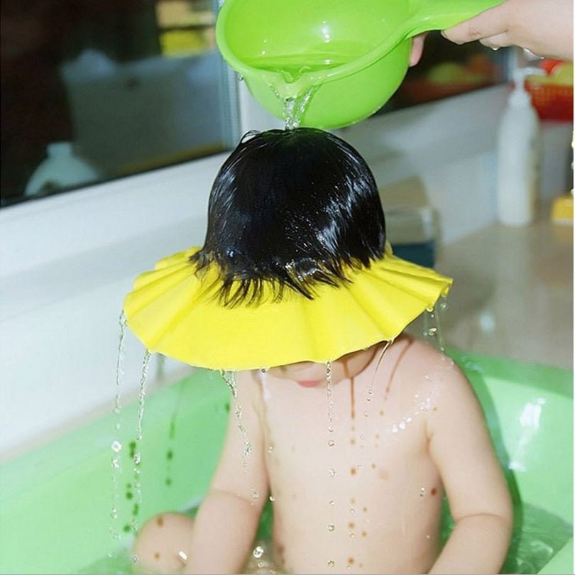 Visière chapeau pour douche bébé I ShampooCap™ - Magasin Generale